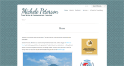 Desktop Screenshot of michelepeterson.com